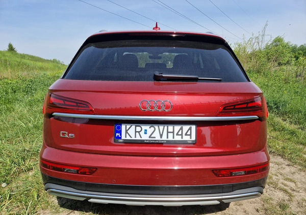 Audi Q5 cena 147000 przebieg: 50480, rok produkcji 2021 z Skawina małe 631